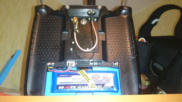 Antenna mount for Turnigy 9XR PRO