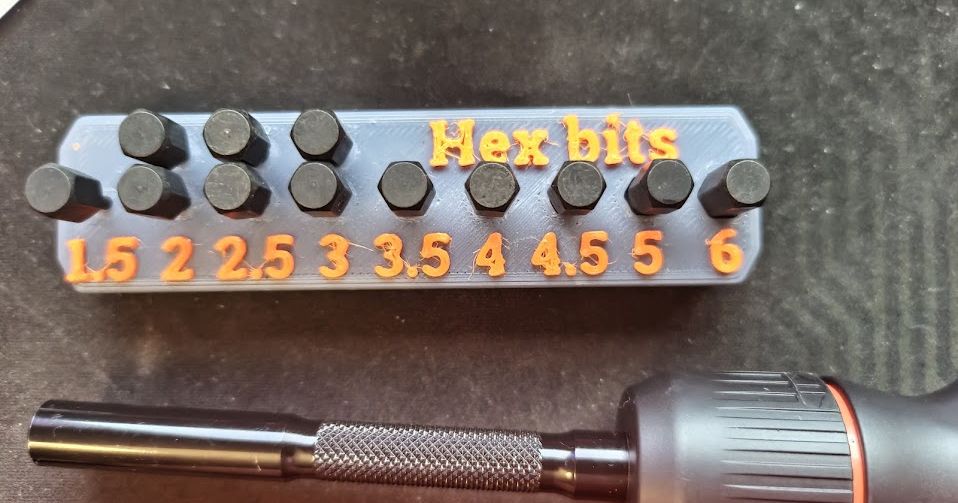 LTT hex bits storage by Bridget Download free STL model