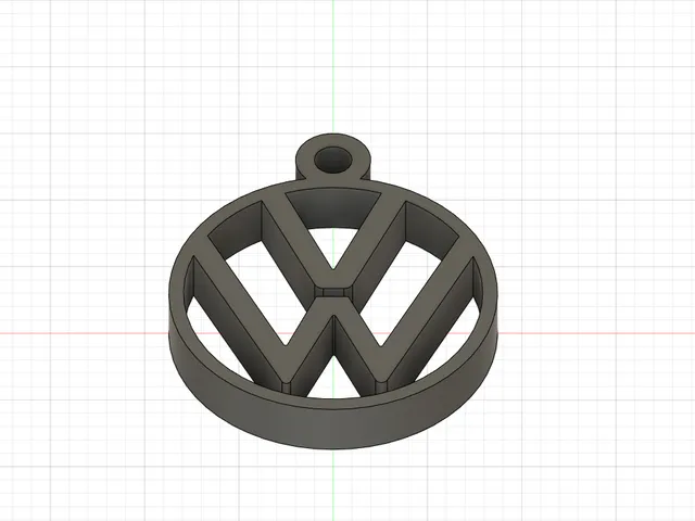 Volkswagen keychain