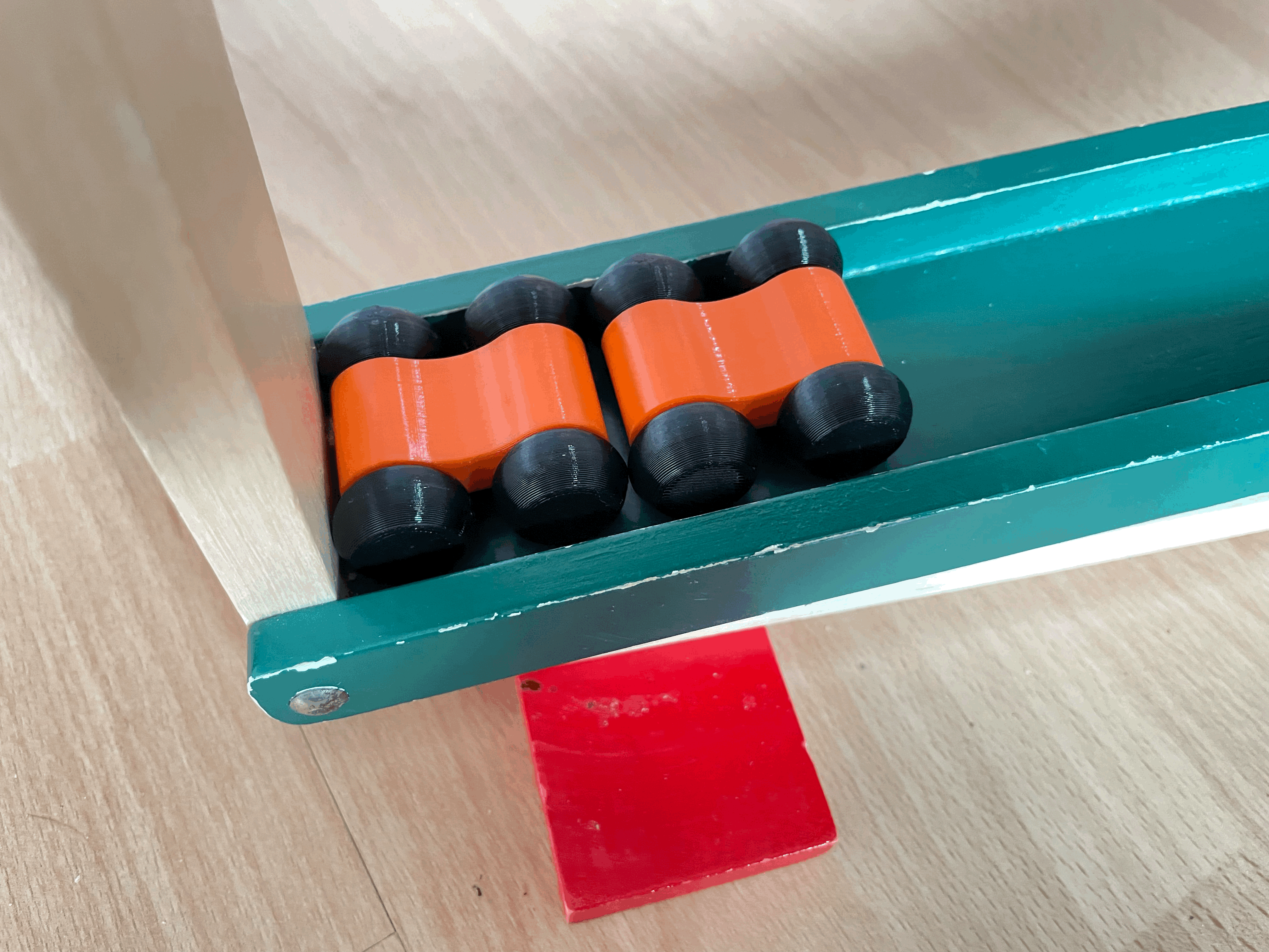 Replacement car for wooden car ramps (width 40mm)