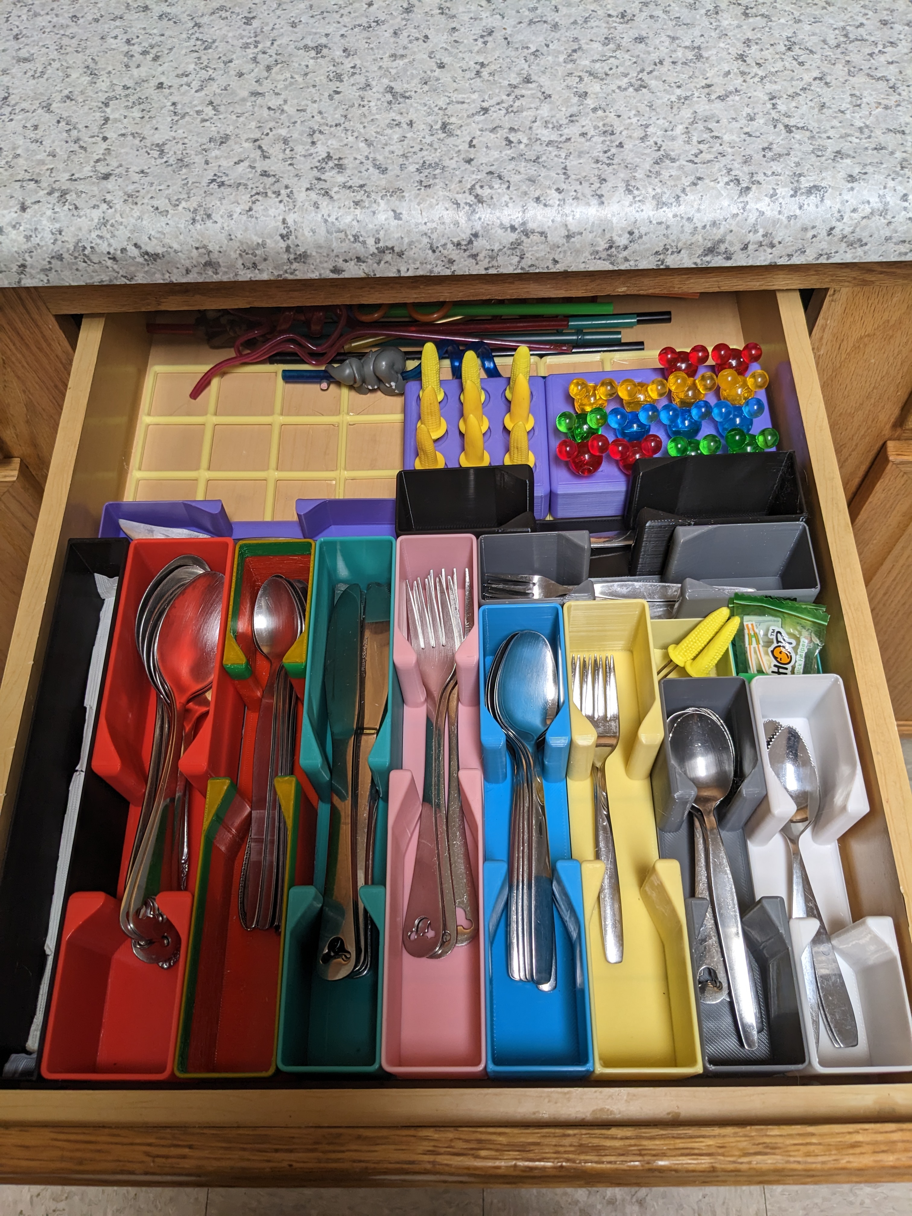Gridfinity Kitchen Utensils 3D model thumbnail