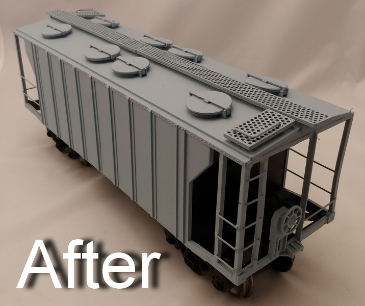 Aristo-Craft Covered Hopper Update