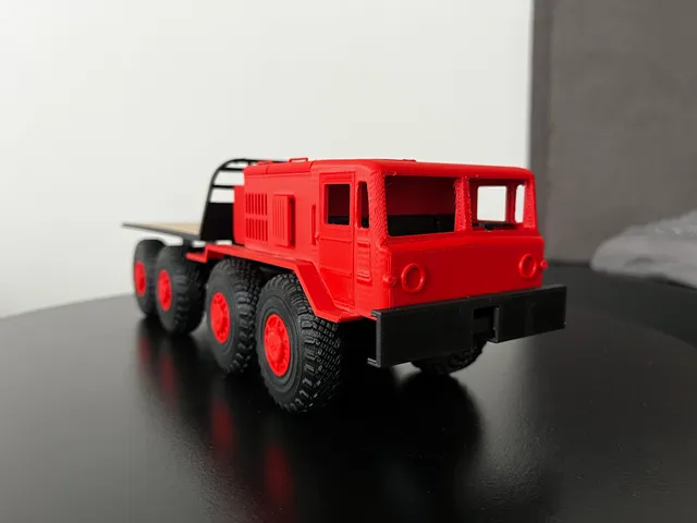 Maz 537 3D printed model