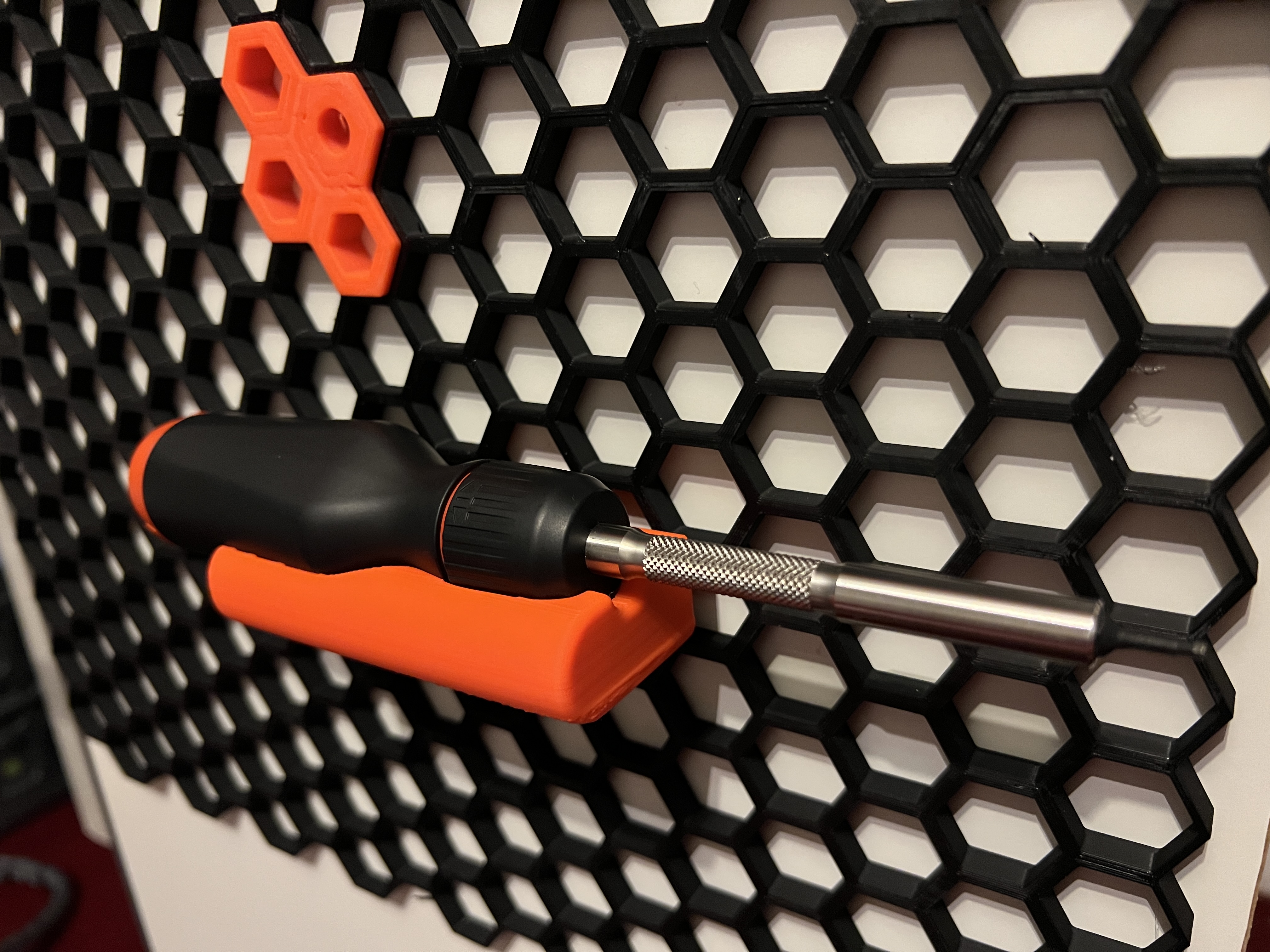 LTT ScrewDriver Holder for Honeycomb Storage Wall
