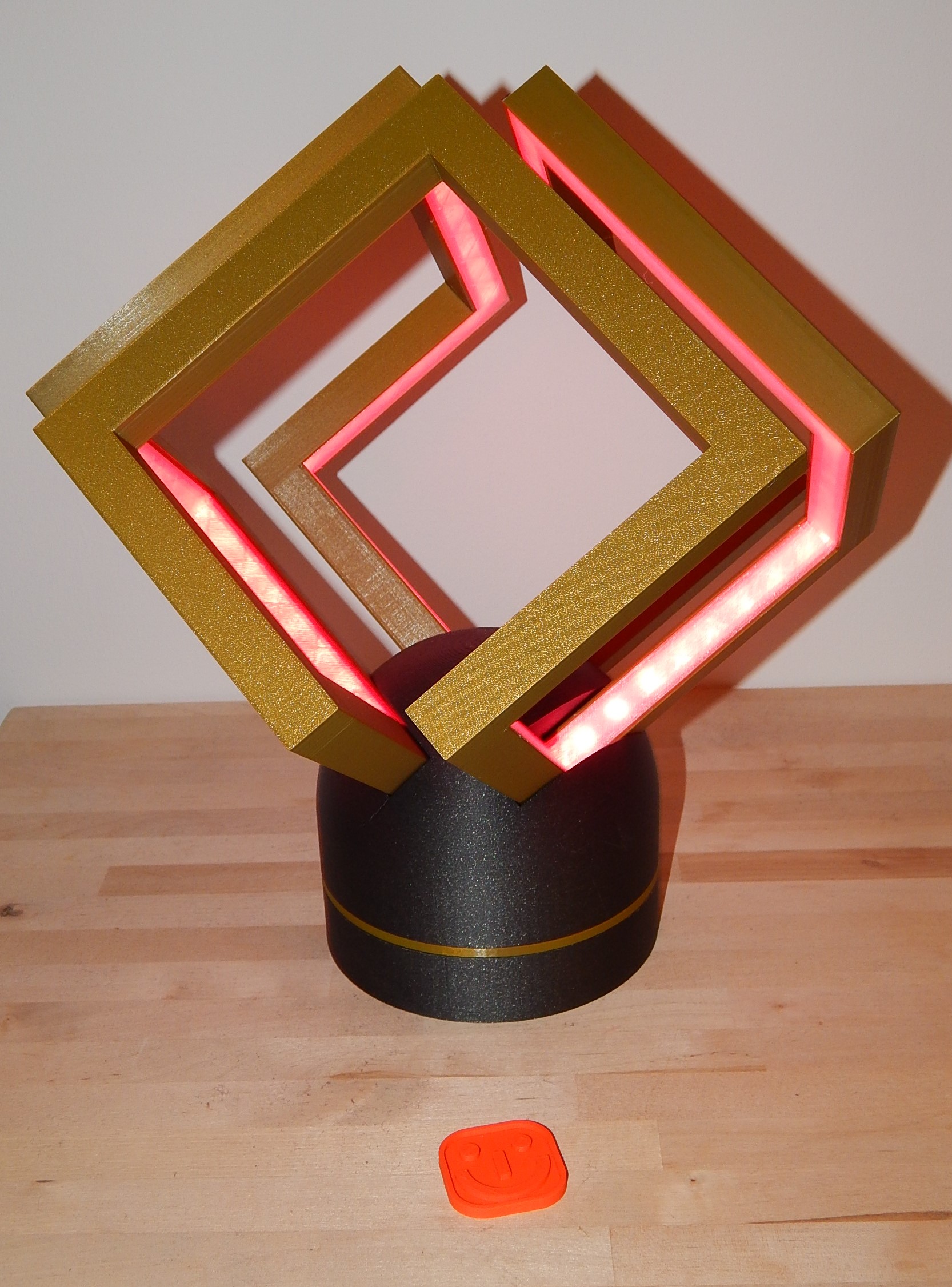 Miniatura 8 do modelo 3D Holder for Infinity Cube light