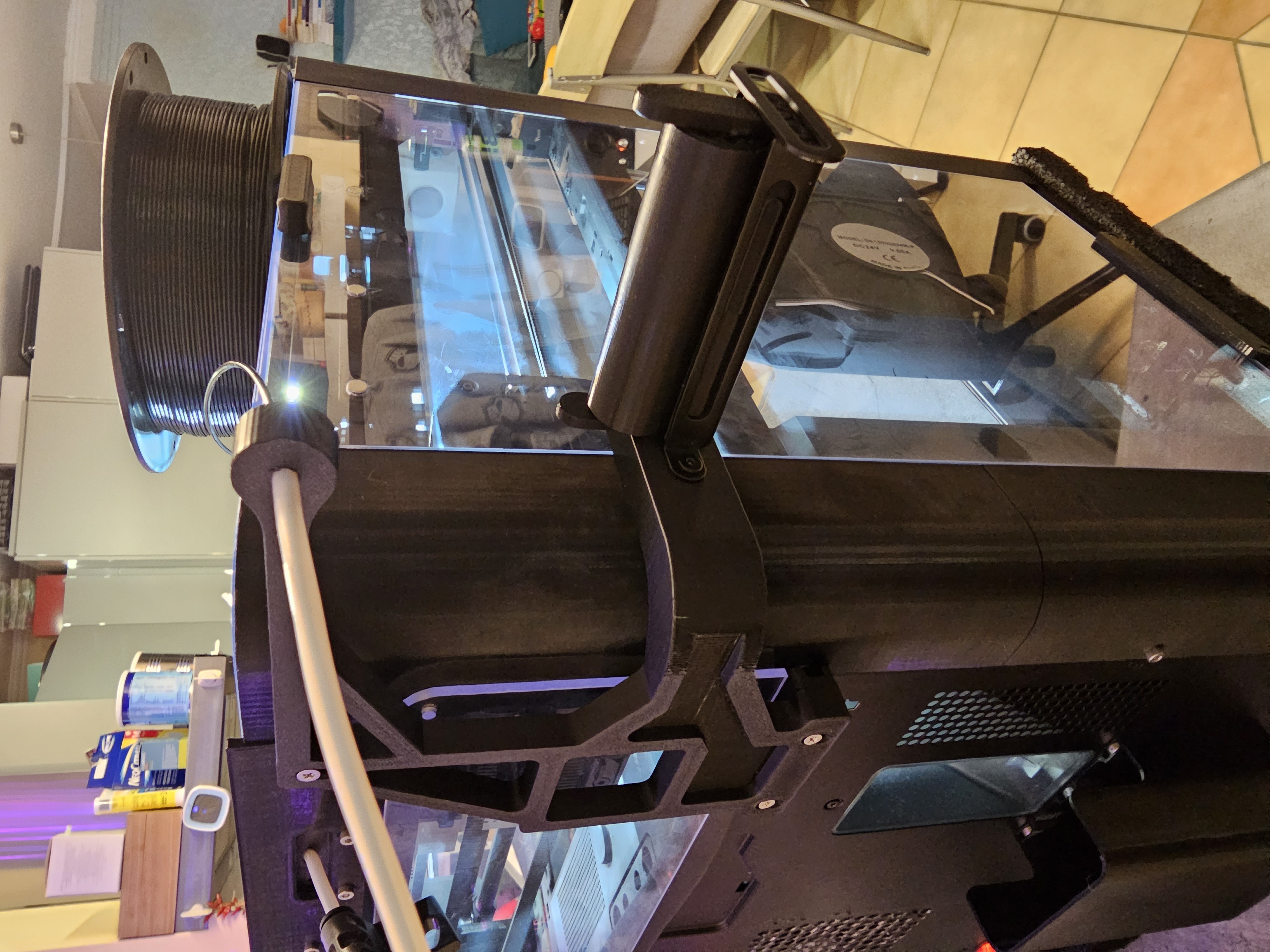 Bambu P1P bearing side mount spool holder V2