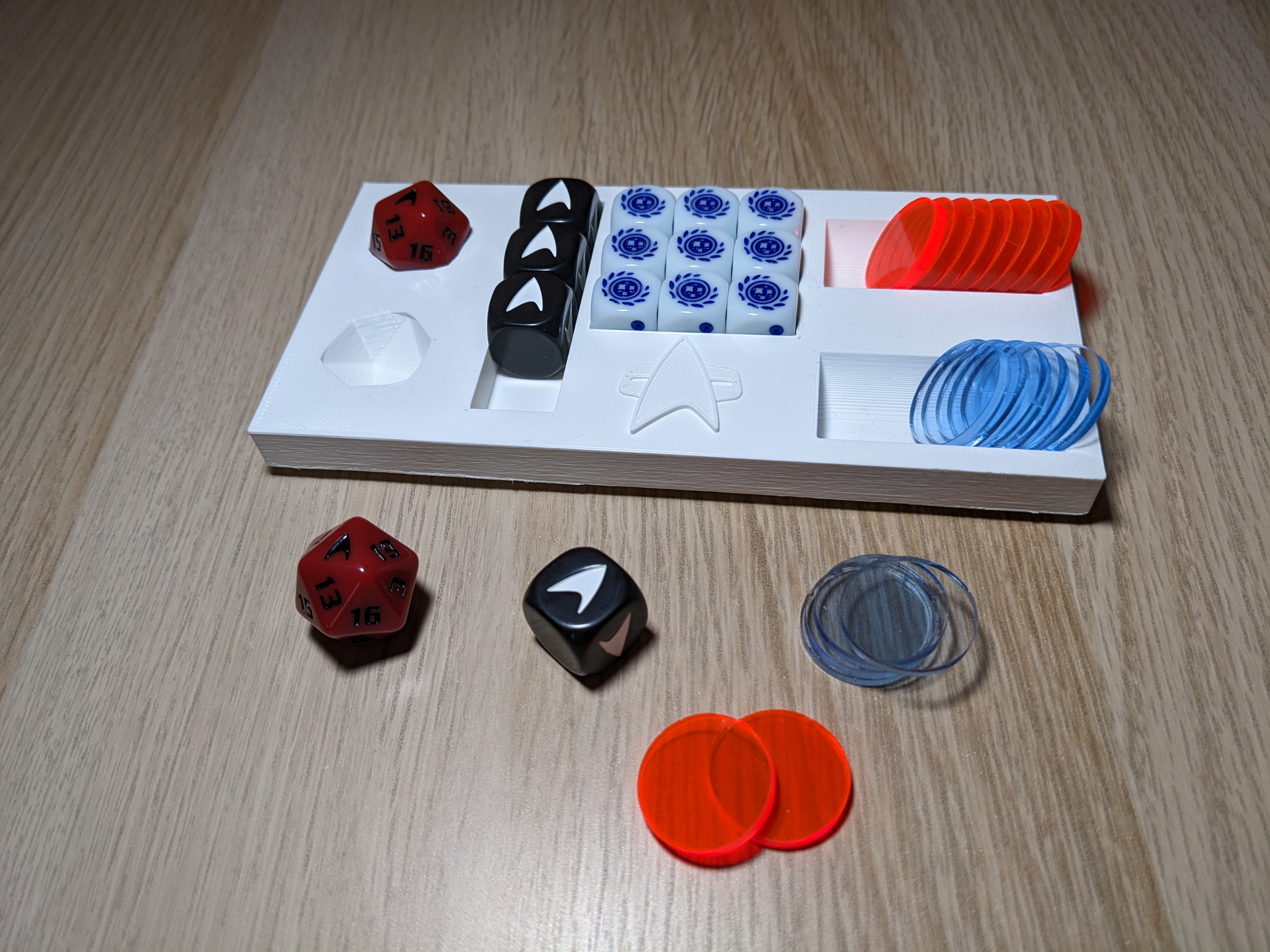 Star Trek Adventures Dice and Token Holder