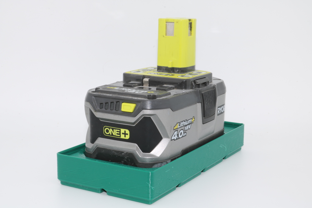 Gridfinity Ryobi Battery Holder by Micah Download free STL model