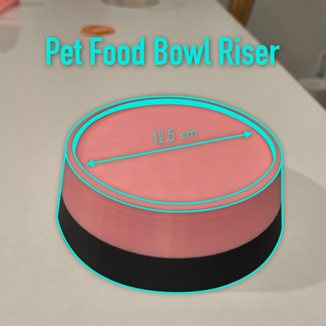 Pet Bowl Riser for 12.5cm Bowls