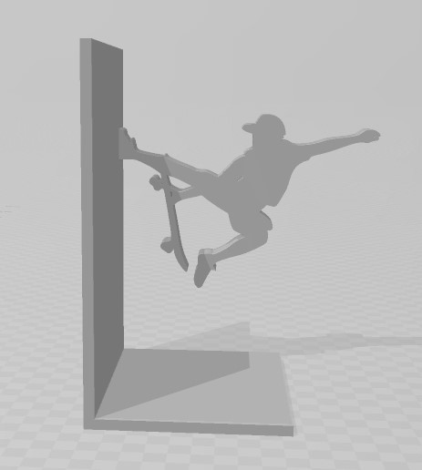 Skaterboy bookend