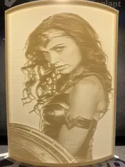 Wonder Woman Gal Gadot Lithophane