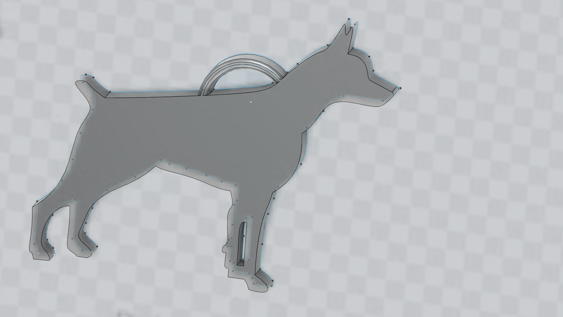 Dog ID tags (doberman,german shepherd and french bulldog)