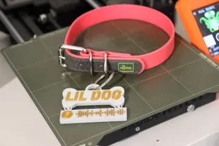 Print in place Spotify Dog Tag