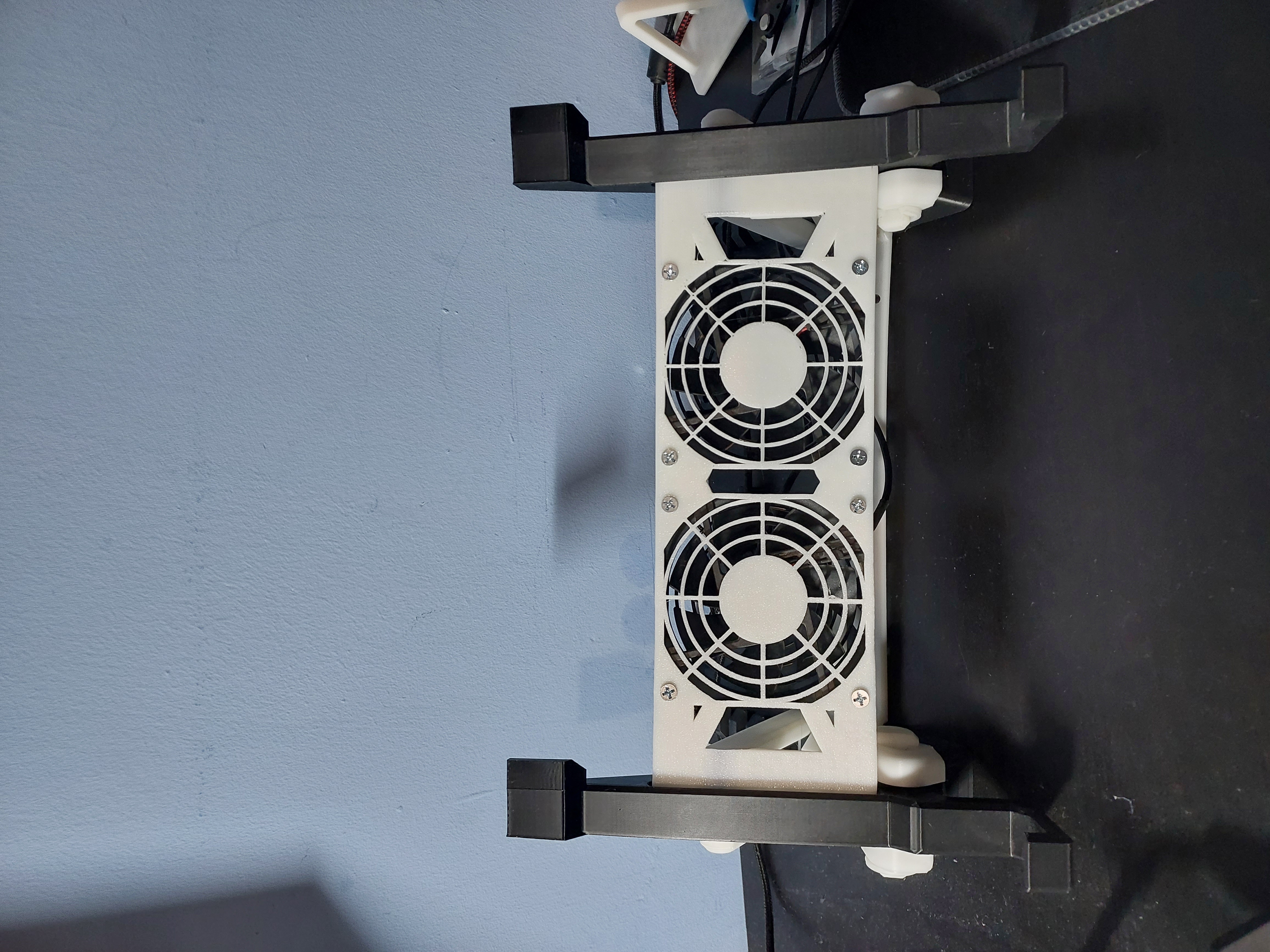 Laptop Stand Connector with 80mm fans(x2)