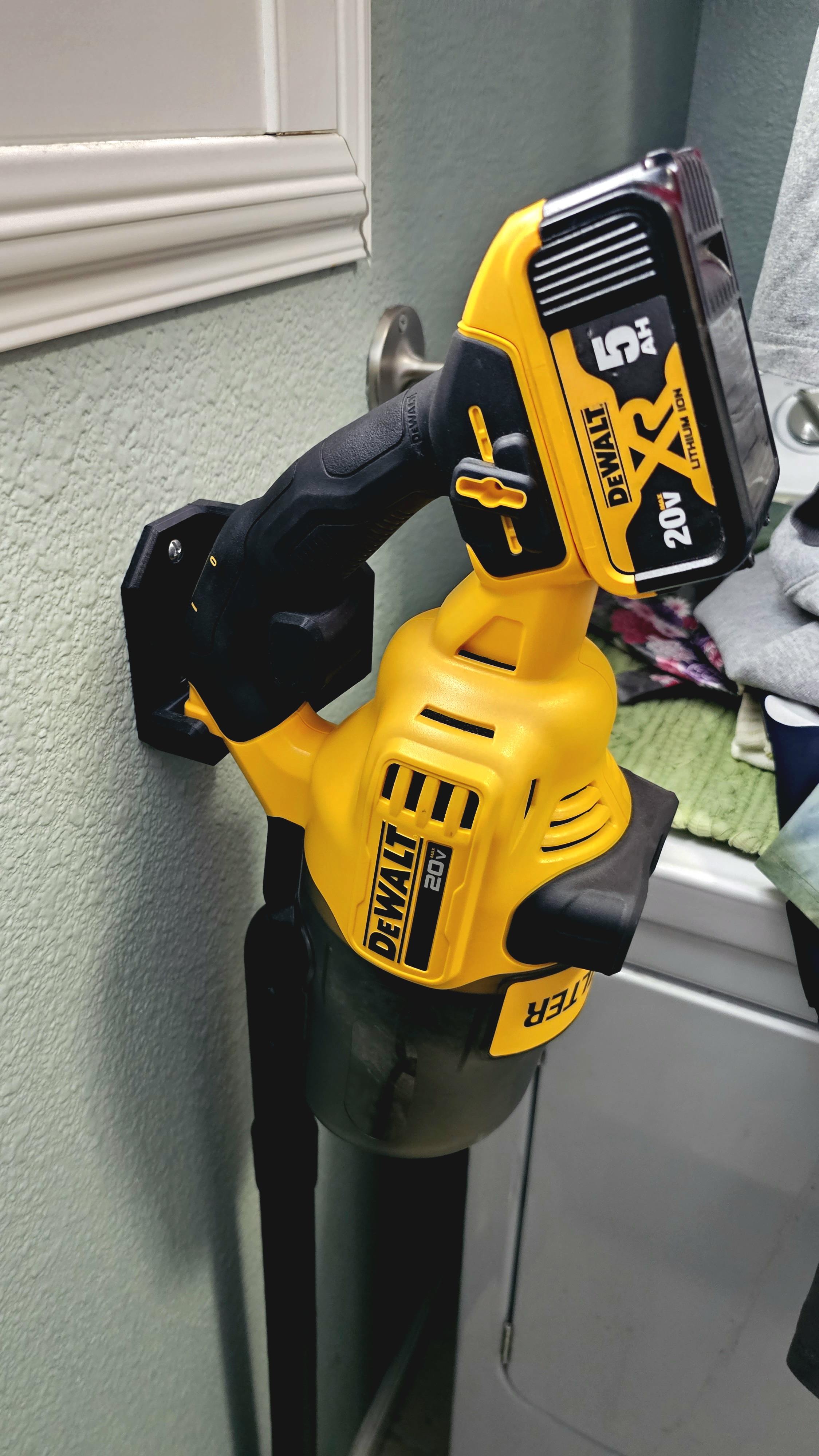 Wall Bracket for Dewalt Stick Vacuum