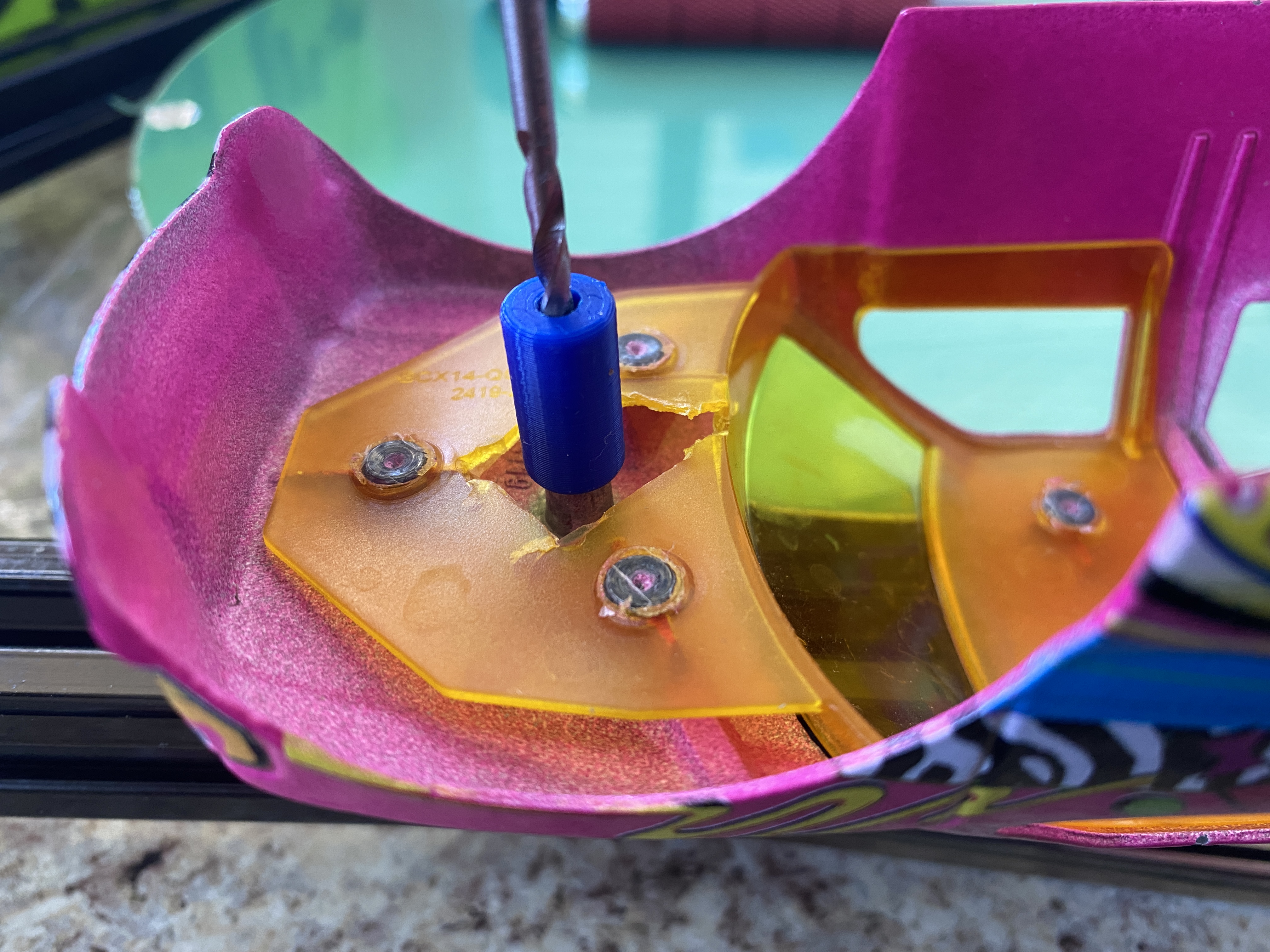 HotWheels 1/24 monster truck body post repair