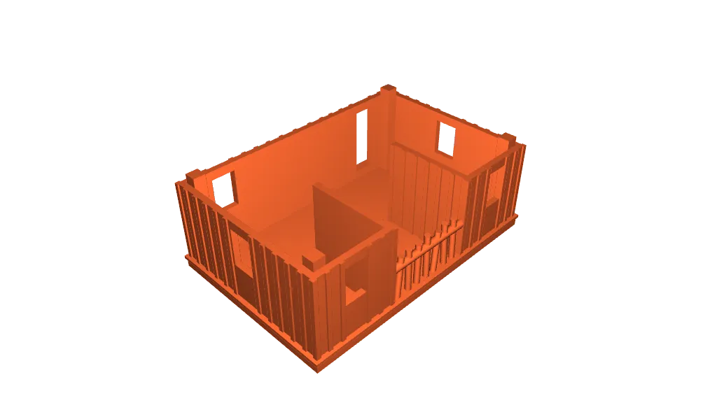 Kali River Rapids Shack - Jungle Navigation Company (HO/H0/1-87 Scale ...