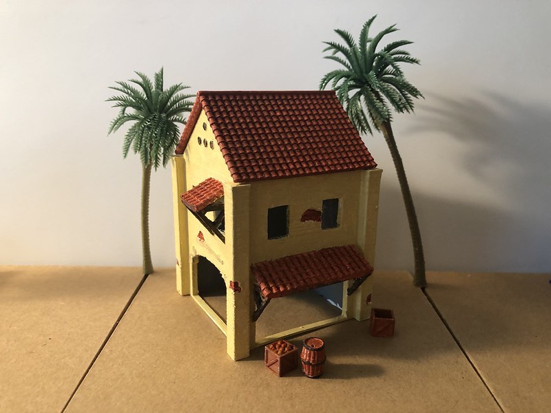Adventureland Bazaar (Small) - Jungle Navigation Company (HO/H0/1-87 Scale)
