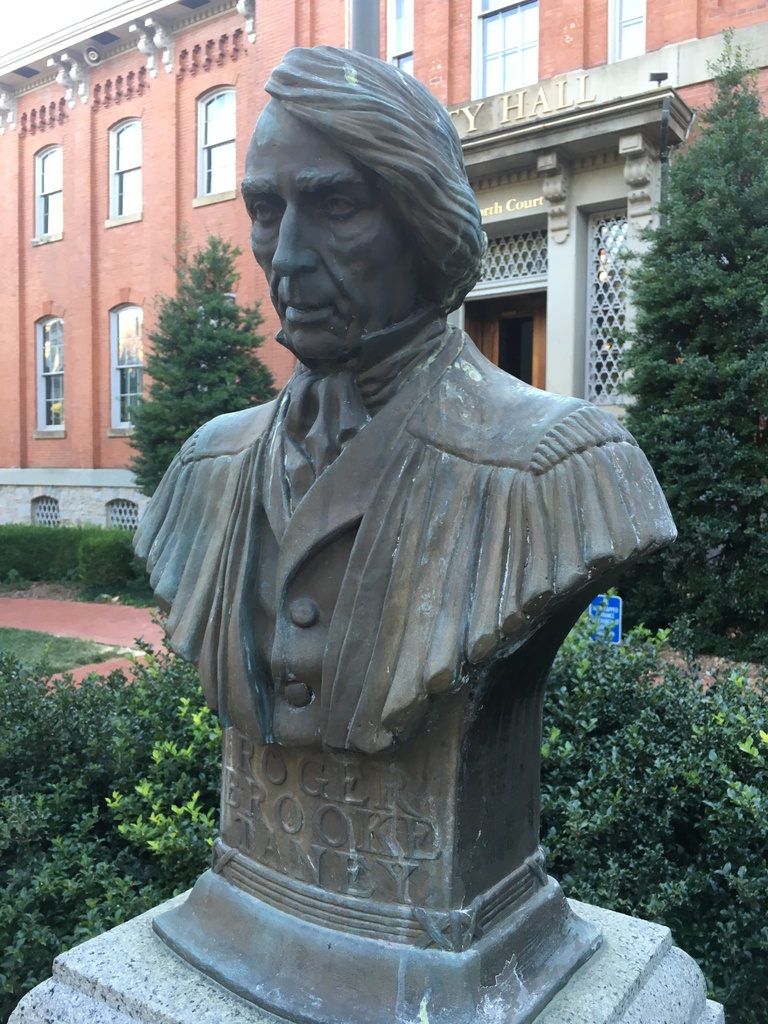 Roger B. Taney Bust - Frederick, Maryland By Tjjohn12 