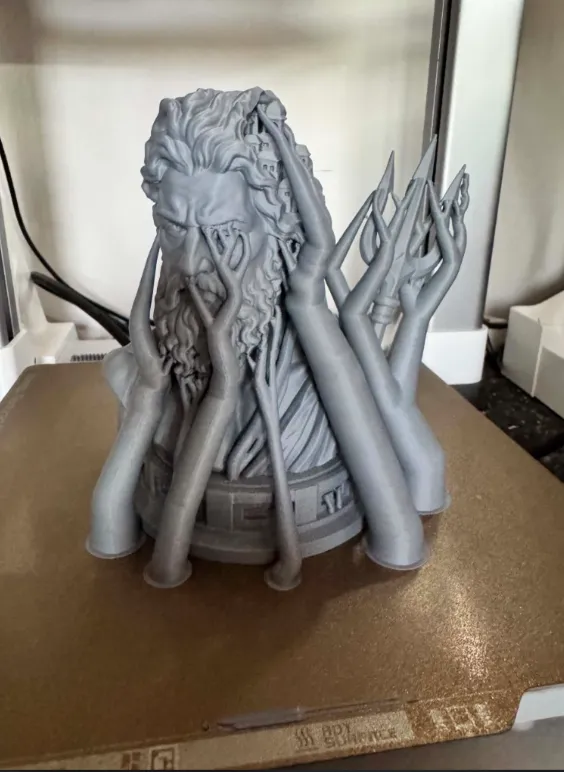 Poseidon Bust – Temple of Atlantis by tom3dmodel | Download free