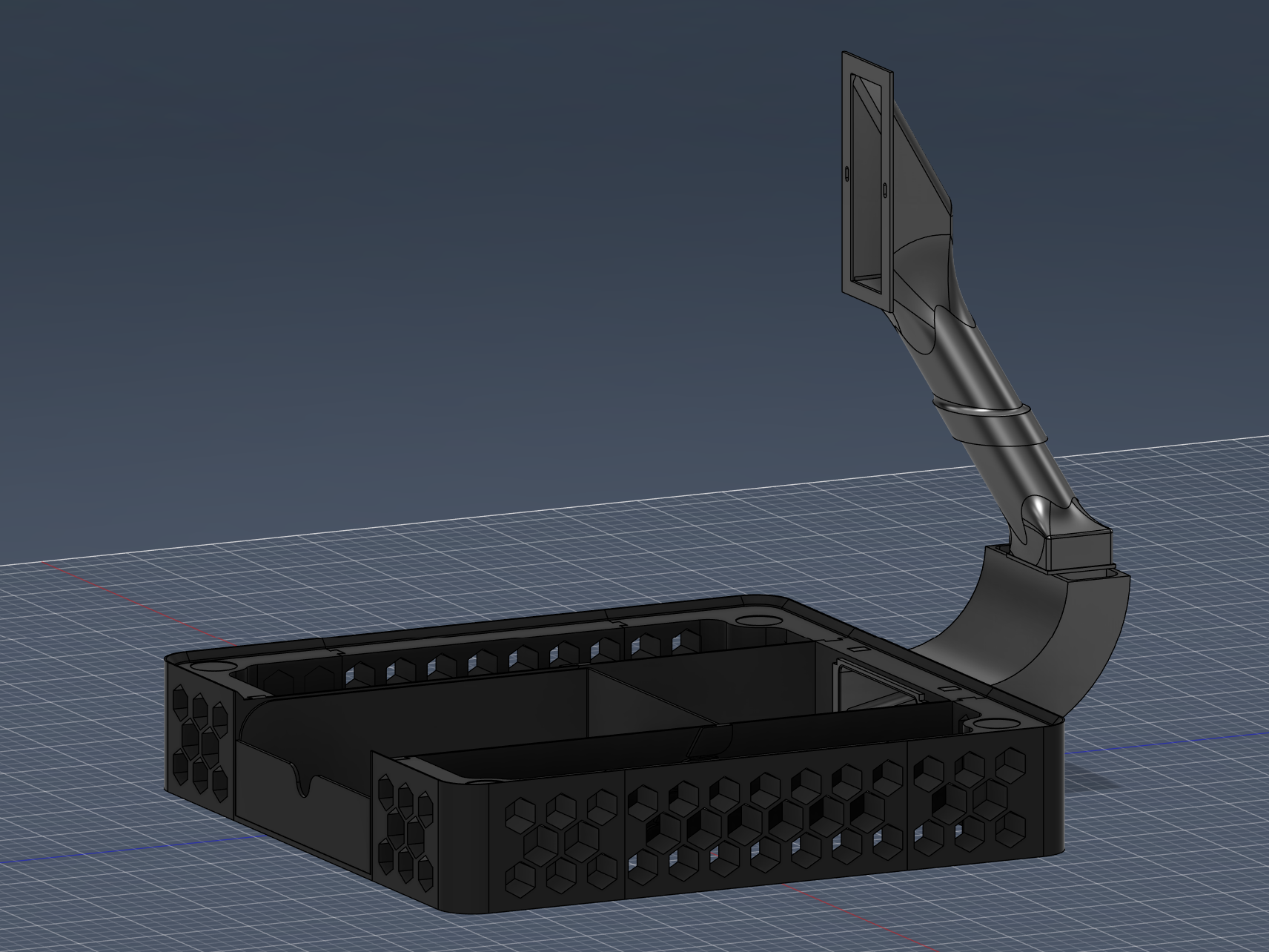 AD5X base with built in Poop Chute & Tray *Updated*