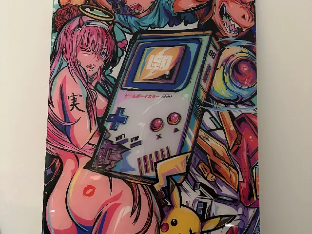 Heavy Acrylic Poster Holder