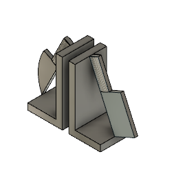 Knife and Cleaver bookends