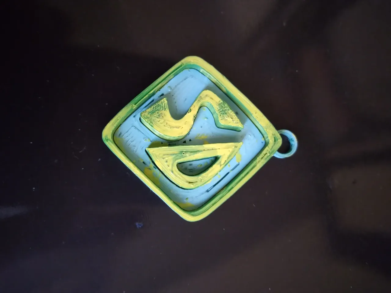 Multicolor Scooby Doo Dog Tag by Toastii