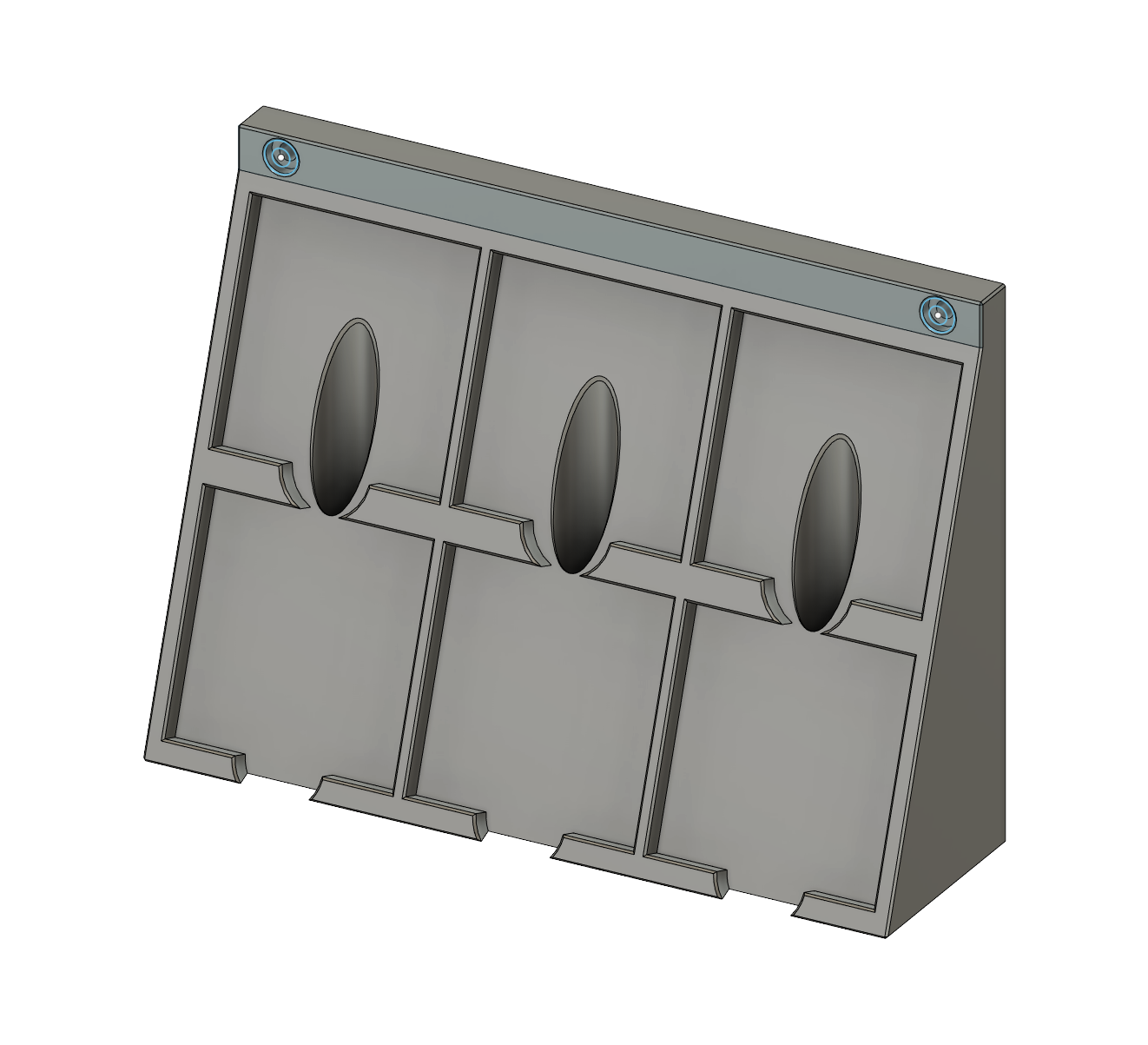 Sticky Note and Pen Wall Holder by devilryascended Download free STL