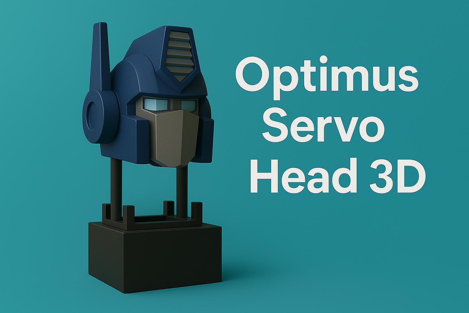 Optimus Servo Head 3D
