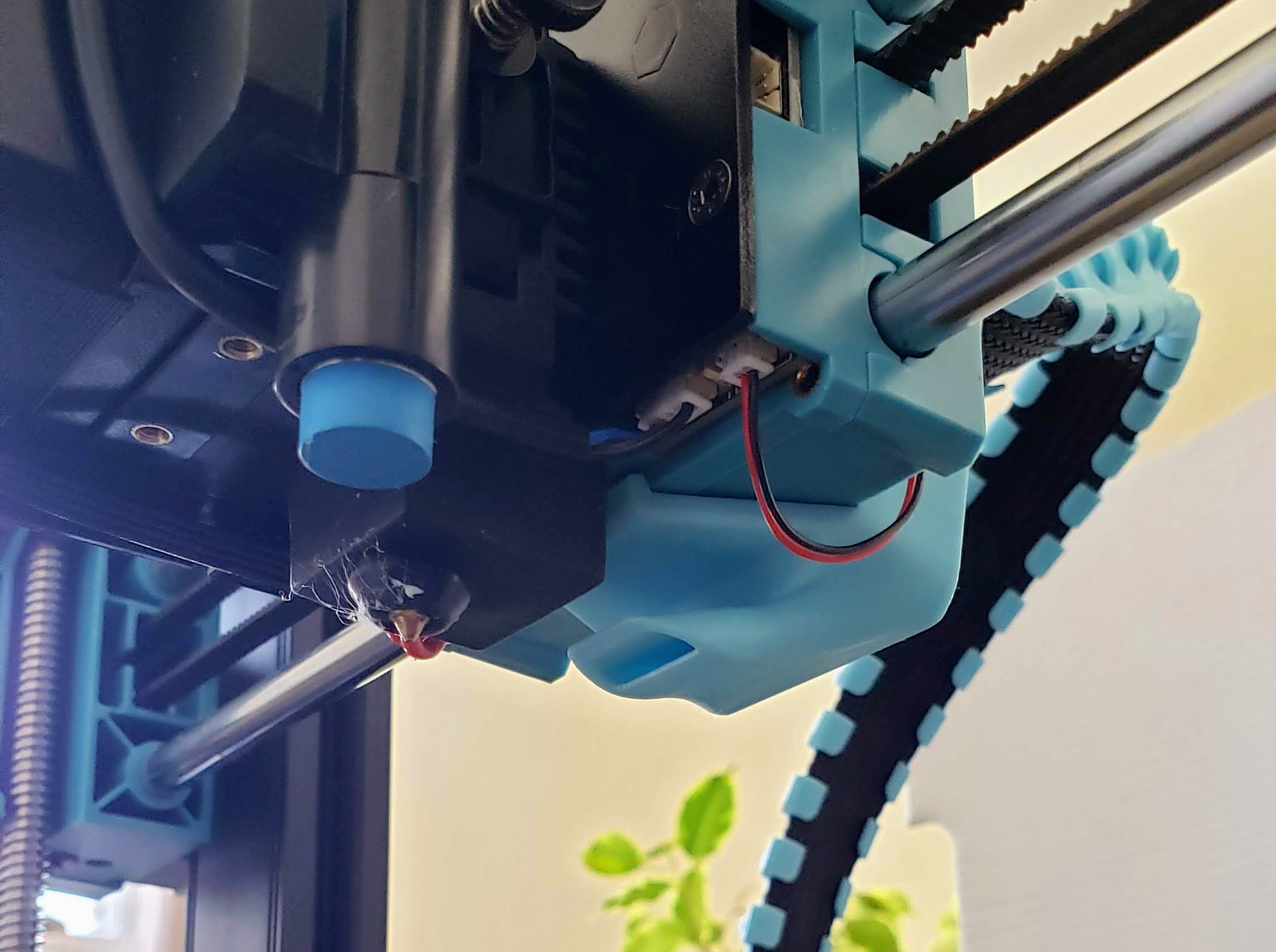 Back mounted cooling fan duct for SOVOL SV06 3d printer with 4010