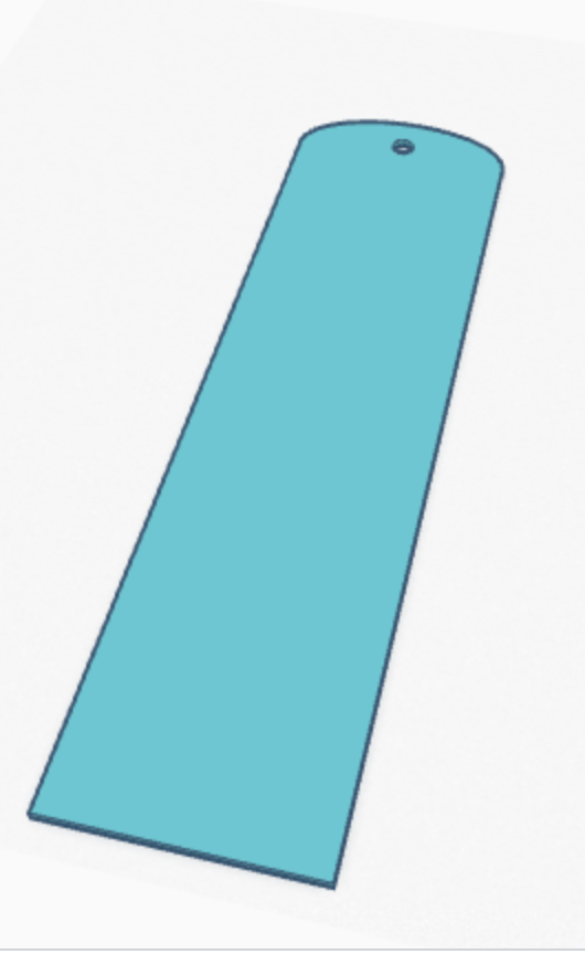 Miniatura 2 do modelo 3D Plain Bookmark