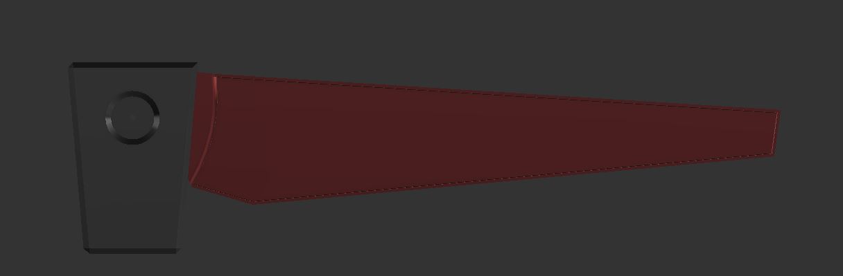 Miniatura 3 do modelo 3D Mailbox Flag & Mounting Bracket