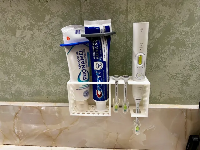 Sonicare Toothbrush Upside Down Holder/Mount