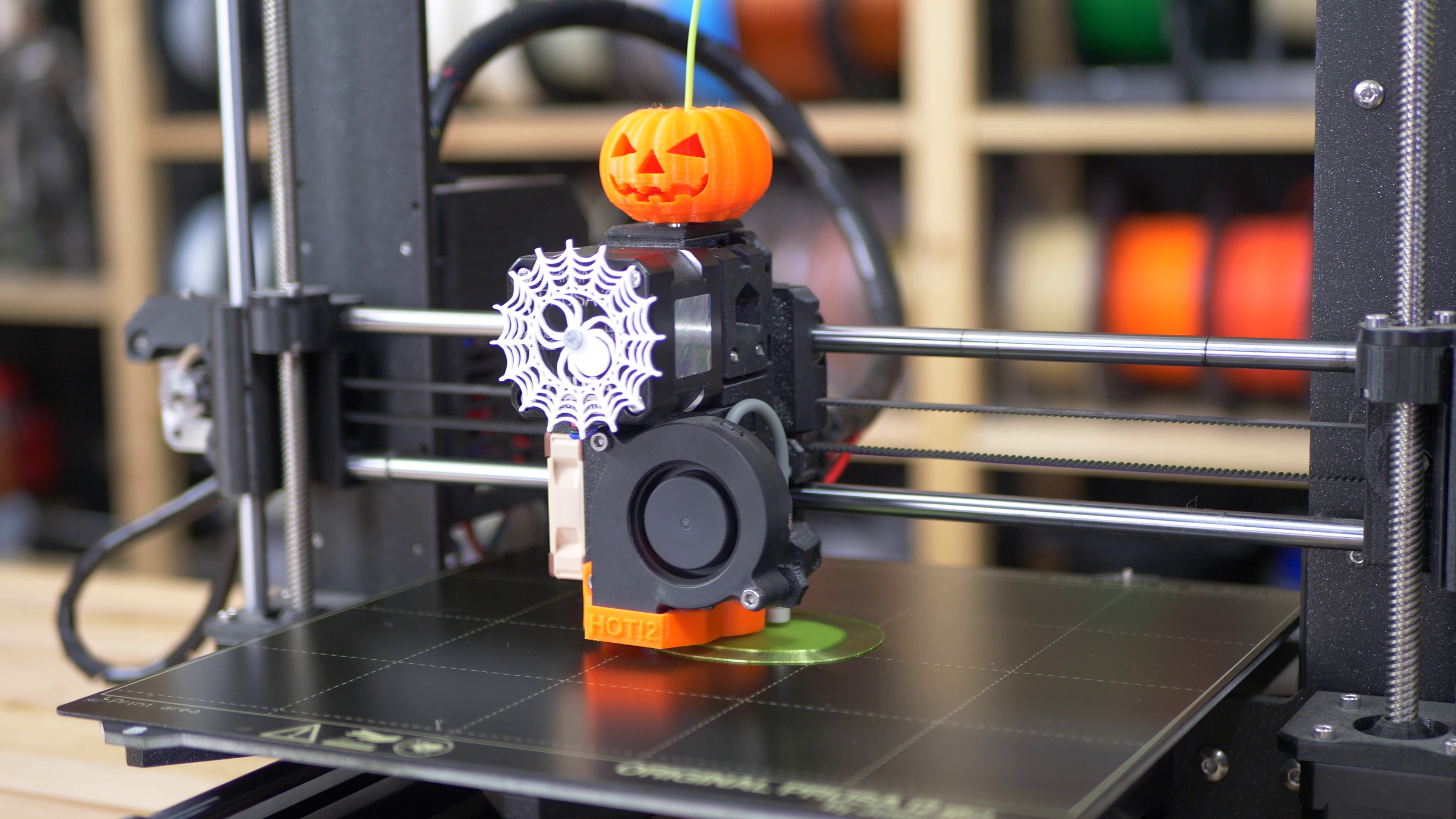 Miniatura 2 do modelo 3D Pumpkin filament cleaner