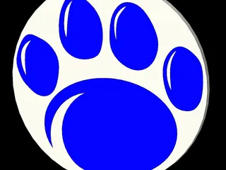 Penn State Paw Print by ed | Download free STL model | Printables.com