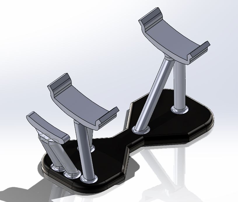 Miniatura 7 do modelo 3D Apple TV Remote stand