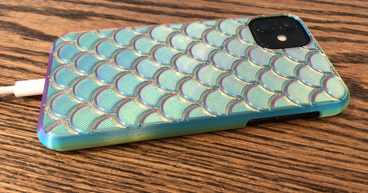 Mermaid iphone 11 Case by ToolsToMars | Download free STL model ...