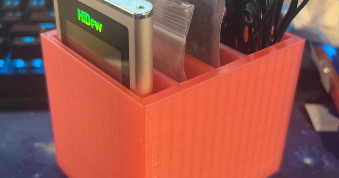 HiDow Tens Unit Organizer by Revlos Download free STL model