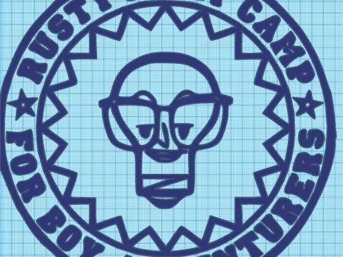 RUSTYS DAY CAMP BULB - VENTURE BROS -WALL ART- 4 versions