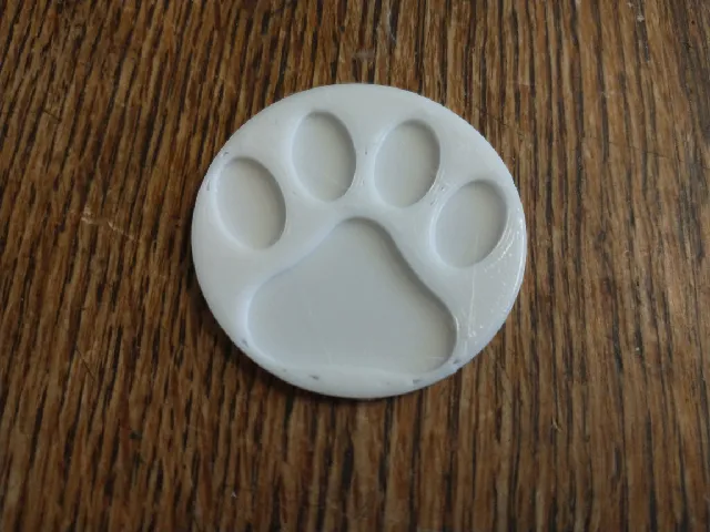 Dog Paw Print Coin