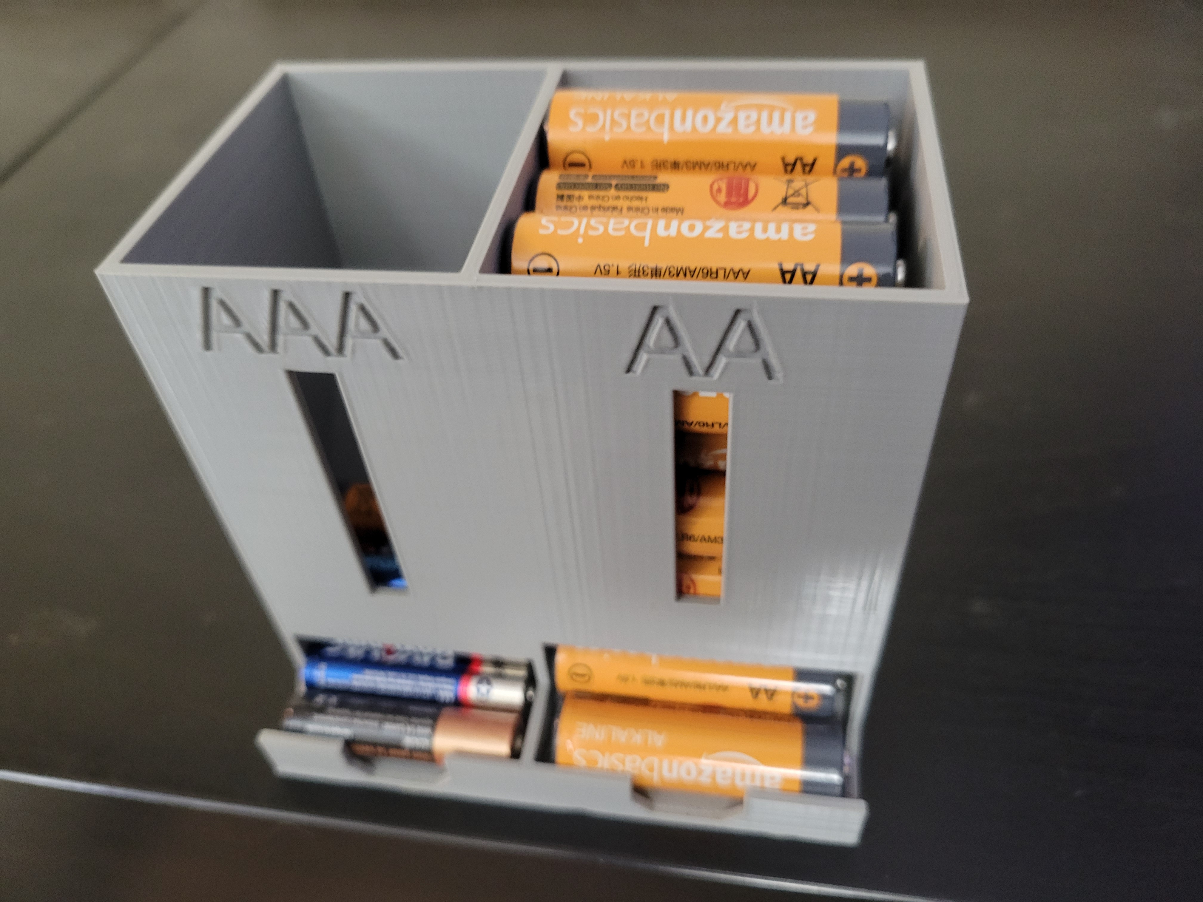 Battery Storage for AA & AAA