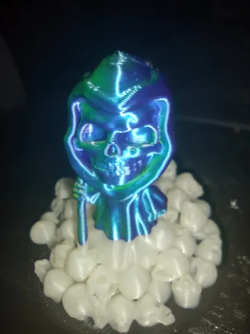 ChibiGrim on Skulls NEW HD version With base!!!!!