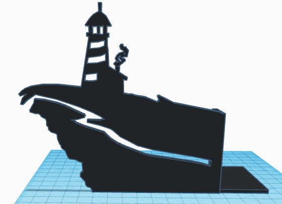 lighthouse bookend