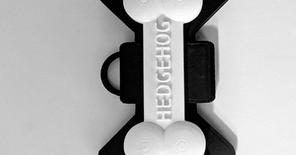 Bow Tie Dog Tag by HammieMakes Download free STL model