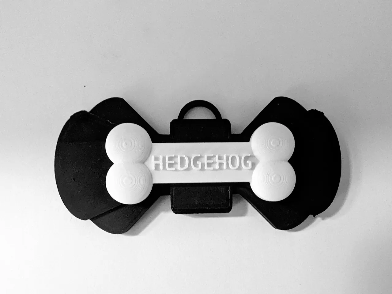 Bow tie dog clearance tag