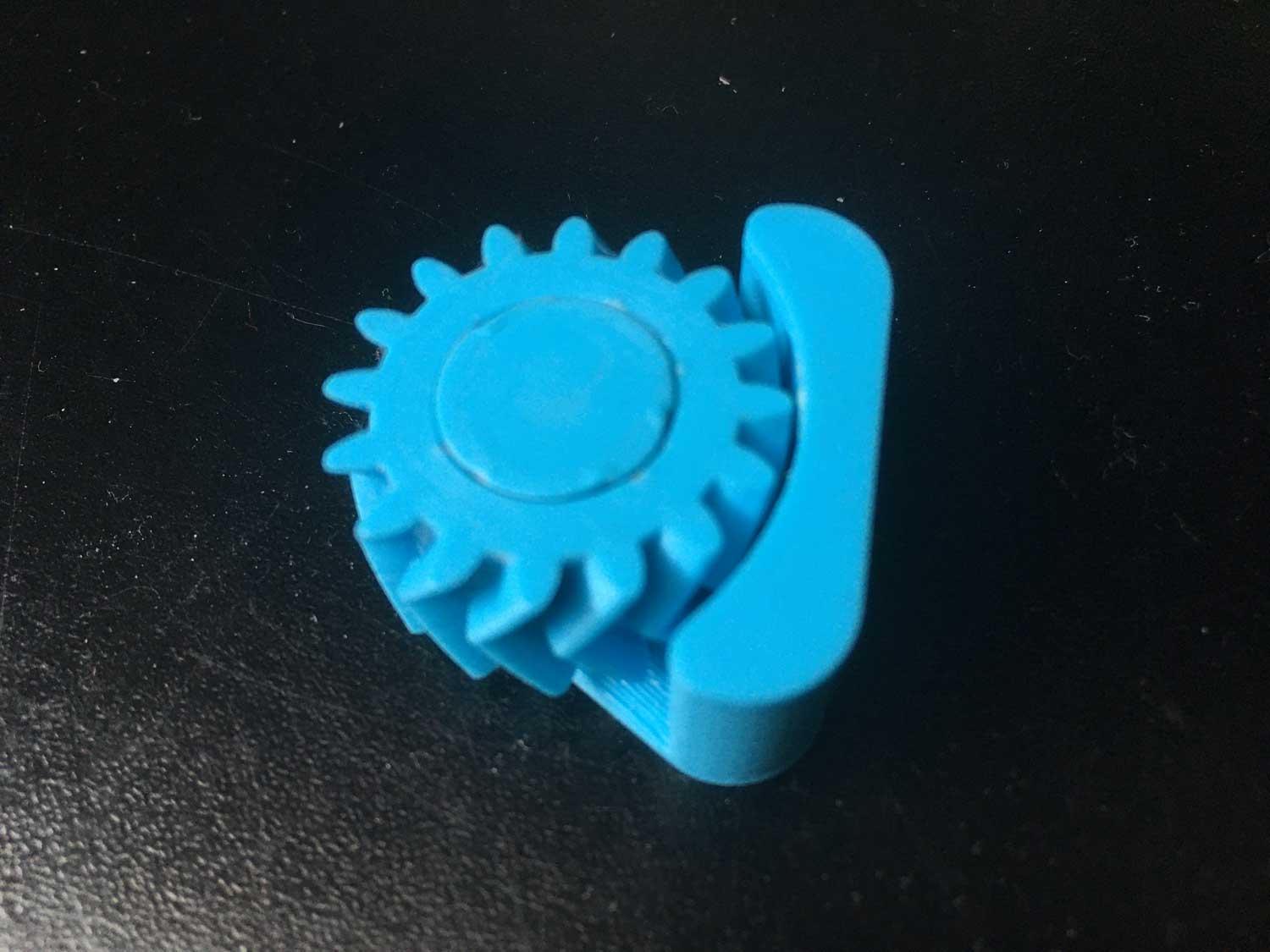Print-in-place Geared Maker Coin test part