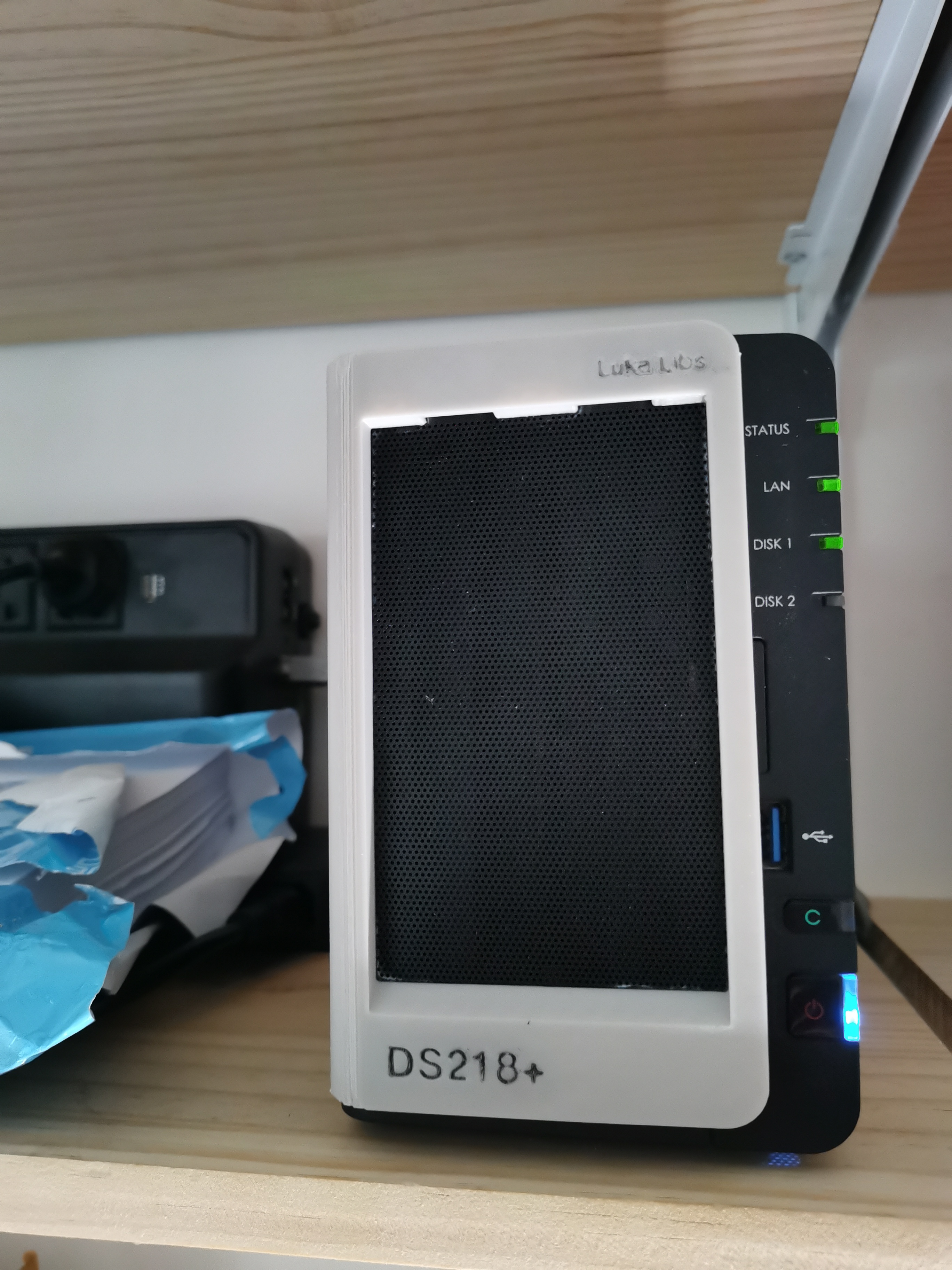 Synology DS218+ Dust cover