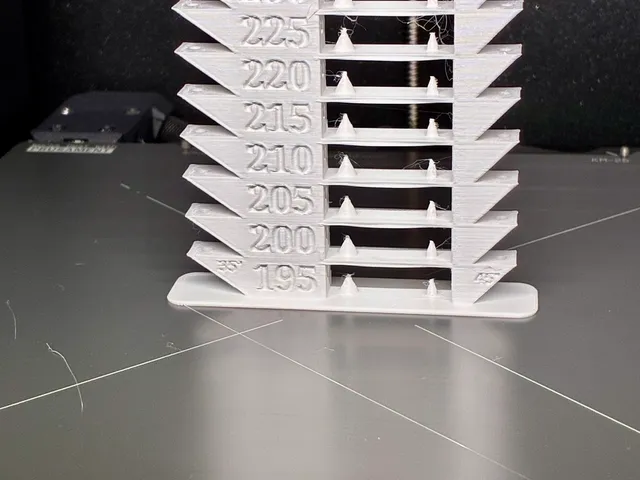 PLA Temp Tower - Prusa Core One / Core One + | Balanced / Speed / Structural (195°C - 235°C)