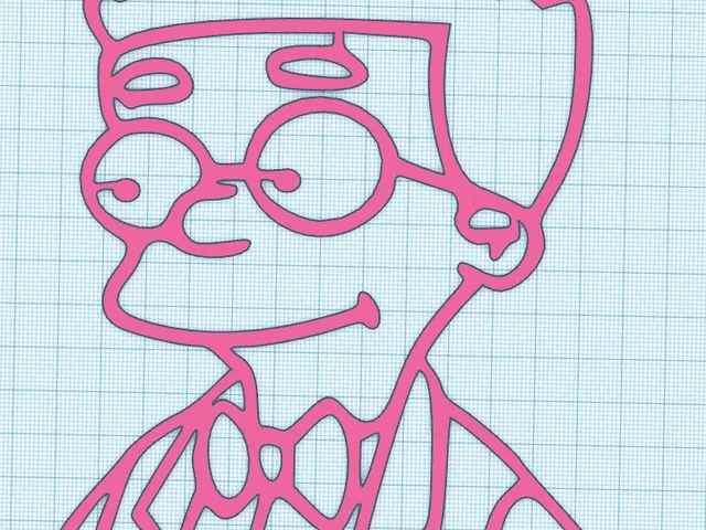 SMITHERS - SIMPSONS WALL ART